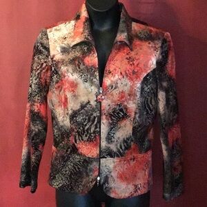 JOSEPH RIBKOFF VELVET JACKET SIZE 14